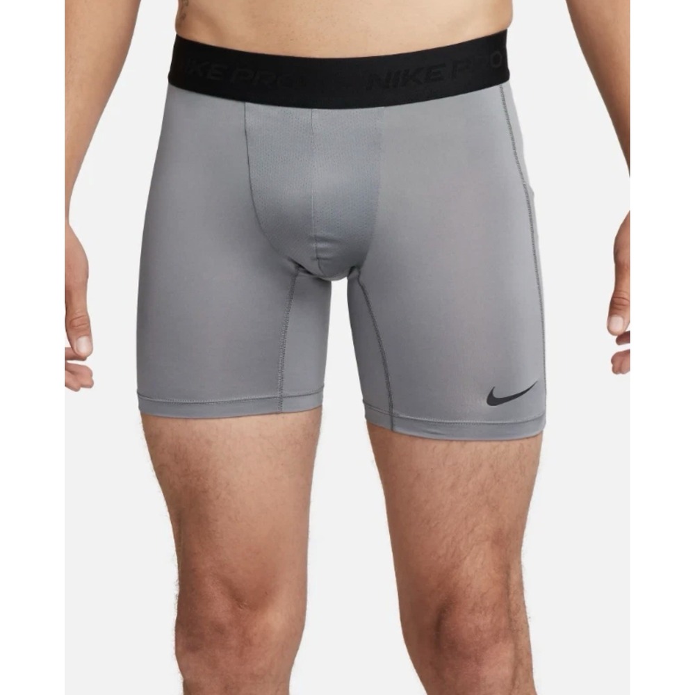 NEW Nike Pro Dri-Fit Men's Fitness Shorts Grey Compression Size Small FB9858